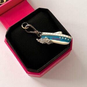 Juicy Couture Speed Boat 'SS Juicy' Silver Charm - YJRU6359